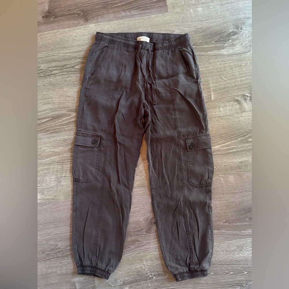 Cloth & Stone Dark Gray Cargo Pants